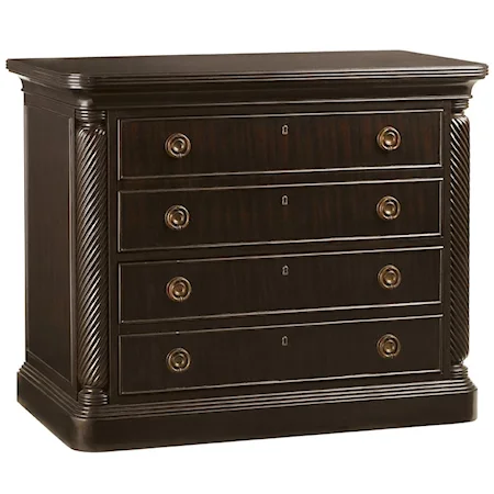 Mentmore File Chest with Two Locking Drawers